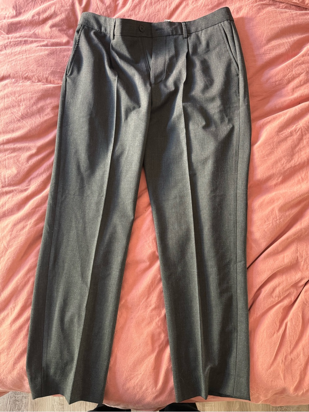 Wax London twill pleated pants BNWT